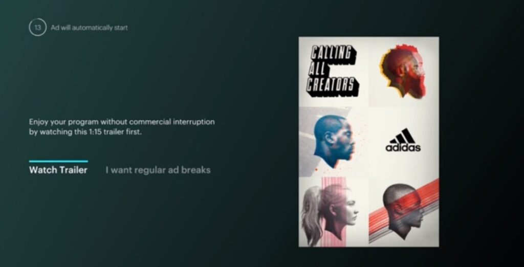 Hulu - brand advertising options - limited commercial experience