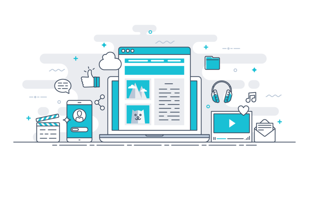 Local social media infographic - header image